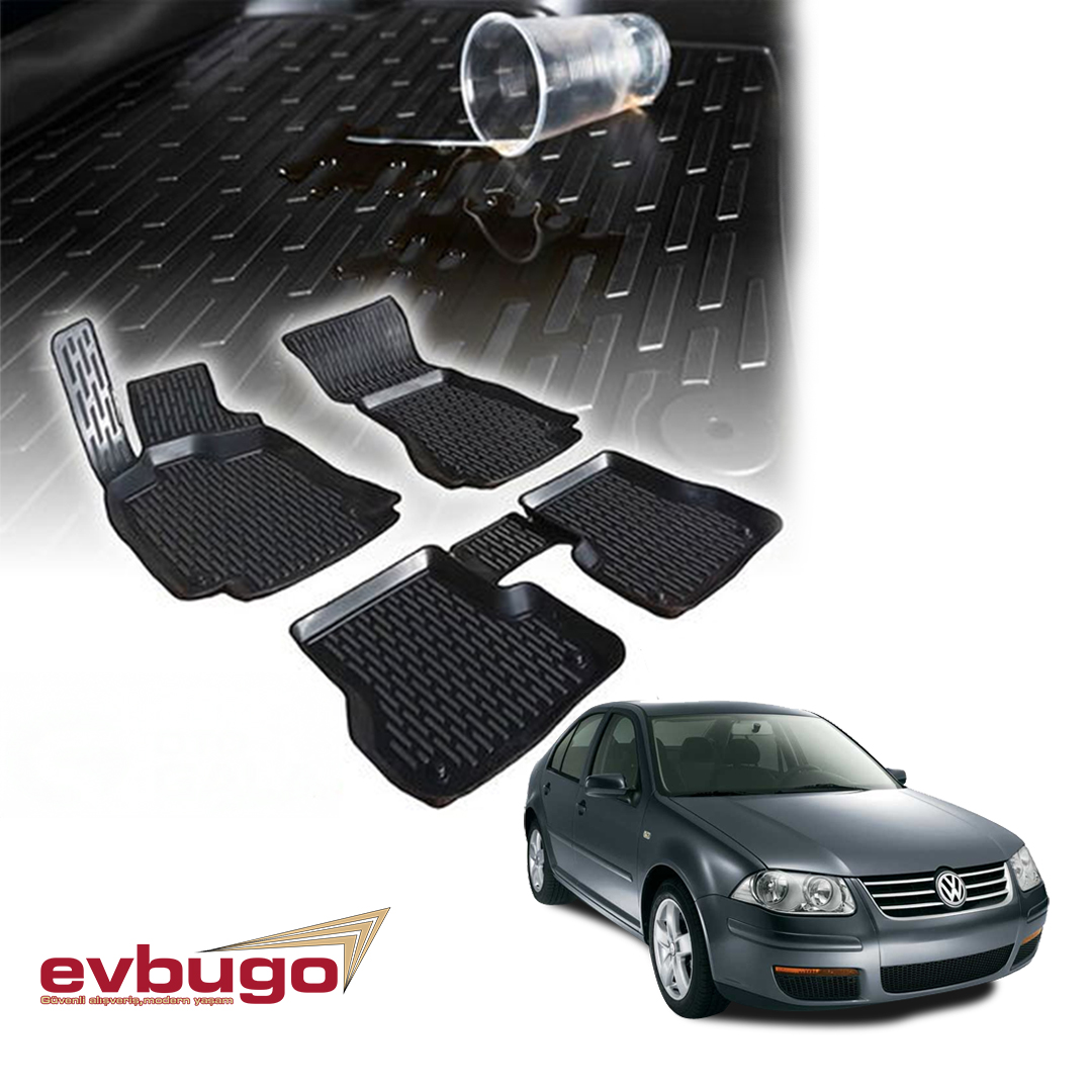3D PASPAS SİYAH VOLKSWAGEN BORA 1998--2005